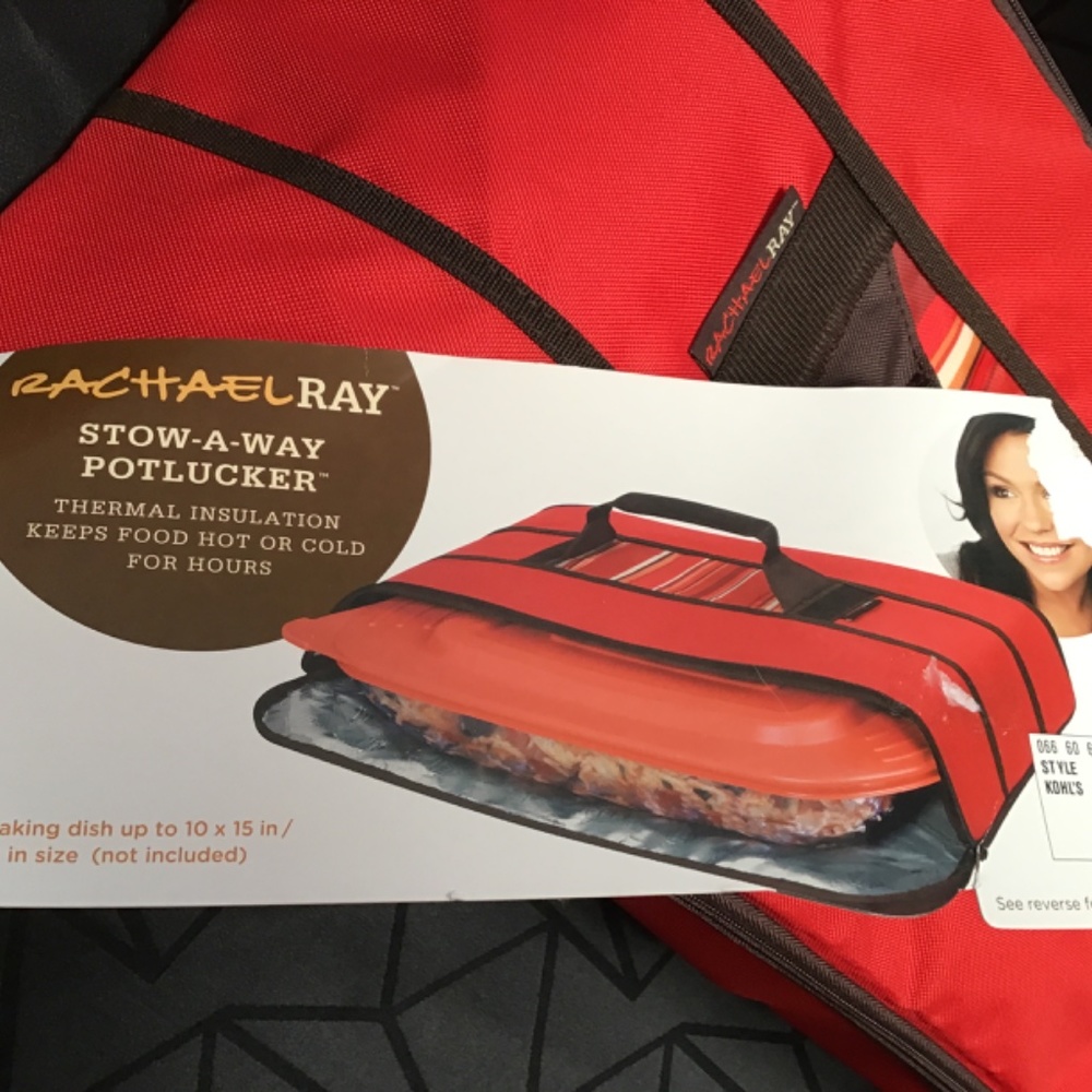 NWT Rachael  Ray Stow-a-way Potlucker, Thermal Insulation - Picture 2 of 10